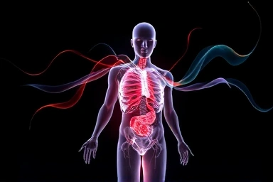 Symbolic representation of metabolic energy and transformation.