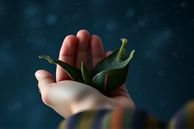 Natural gamtae plant symbolizing a natural sleep aid.