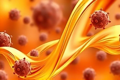 Visual representation of immune system boost from ginseng