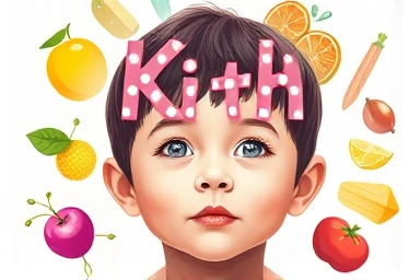 Symbolic illustration of child's brain and eye health.
