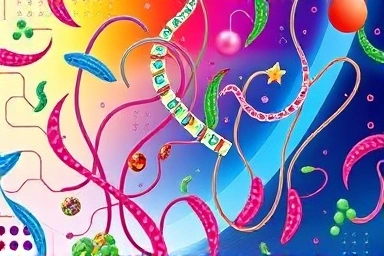 Abstract representation of gut, skin, and immune health benefits.