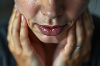 Artistic depiction of discomfort from nutrient excess.