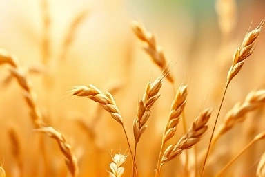 Golden oats symbolizing heart health and cholesterol reduction.