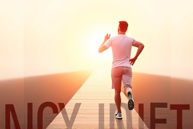 Joint pain relief achieved through natural means, symbolizing restored mobility.