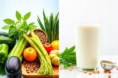 Plant-based vs. whey protein comparison for health and fitness.