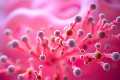 Healthy gut microbiome, beneficial bacteria, probiotics, wellness