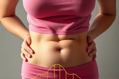 Digestive discomfort transitioning to gut health improvement.