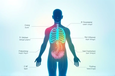 Infographic showing efficient nutrient absorption in a healthy body with omega-3 pathways.