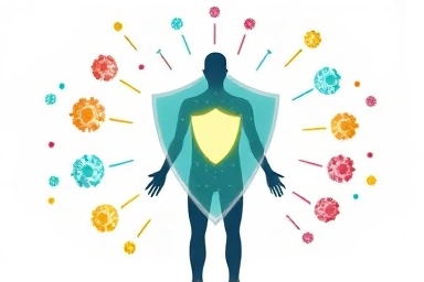 Symbolic image of a robust immune system strengthened by zinc.