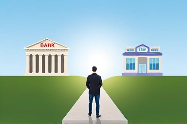 Symbolic image of alternative financial solutions for loan rejection.