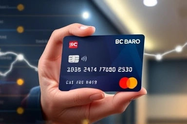 BC Baro card with glowing financial benefits