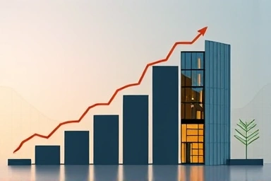 Financial growth and stability with a commercial building.