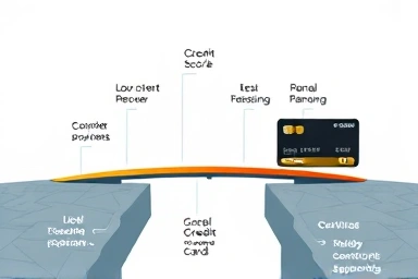 Bridge connecting low credit score to credit card