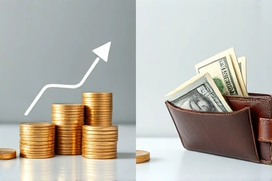Financial choices: saving money versus manageable cash flow.