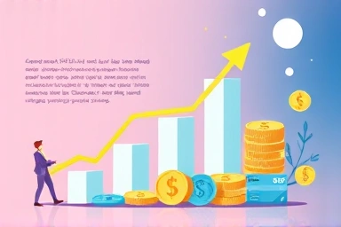 Financial growth and digital payment benefits graphic