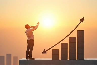 Freelancer financial relief, hopeful future, secure building blocks