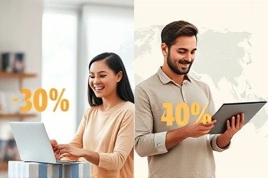 Online and international shopping with financial savings and benefits
