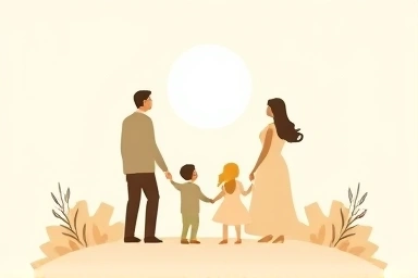 Symbolic representation of inheritance withdrawal and relief.