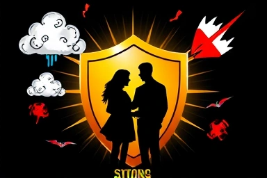 Shield of protection, family security, financial resilience