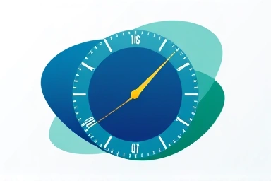 South Korean stock market trading hours infographic with abstract opportunity lines.