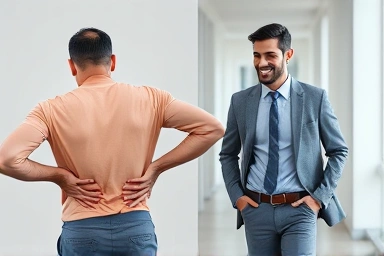 Pain relief and smooth insurance claim process after therapy.