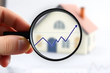 Analyzing mortgage rate trends with a magnifying glass