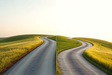 Two financial paths, one clear and prosperous