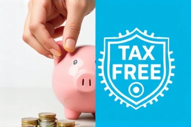 Saving money tax-free, securing financial future.