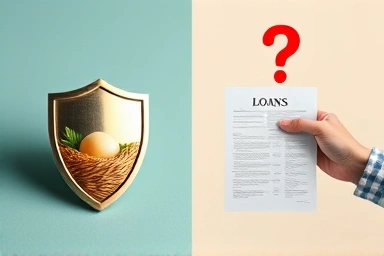 Financial security and loan decisions