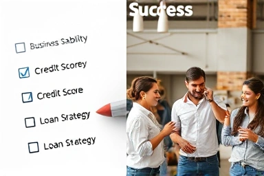 Checklist for business loan approval and successful small business.