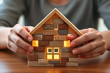 Building financial security for a new home