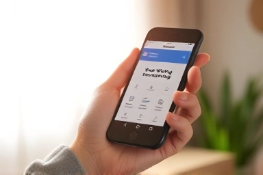 Smartphone banking app for emergency loans