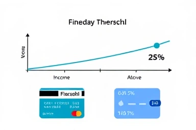 25% income threshold for credit vs debit card tax benefits