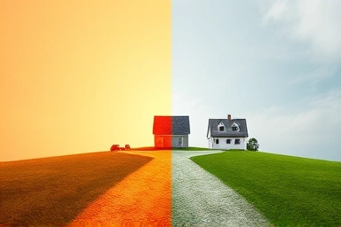 Diverging paths, housing choice, symbolic decision