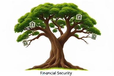 Symbolic representation of financial growth through joint ownership