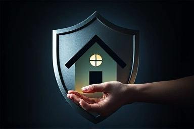 Shield protecting house from changing owner