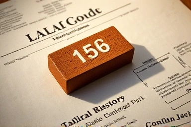 Legal document shadowed by unauthorized construction, property law challenge.