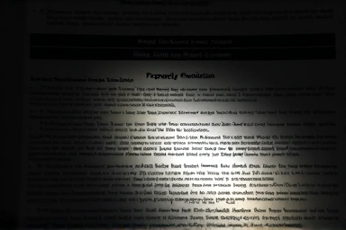 Focusing on crucial legal clauses for property division.
