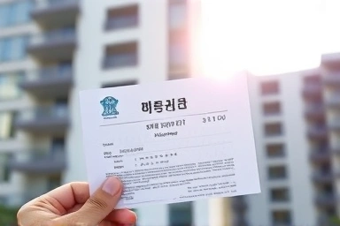 Korean tax certificate for landlord verification