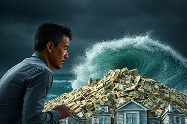 Financial loss, money wave, deposit risk