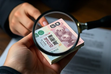 Magnifying glass over pre-contract deposit money, legal scrutiny