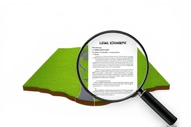 Land compensation, river, road, legal document, fairness