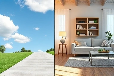 Smart financial planning and secure living space for housing.