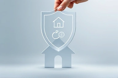Legal shield protecting a house icon, representing tenant rights