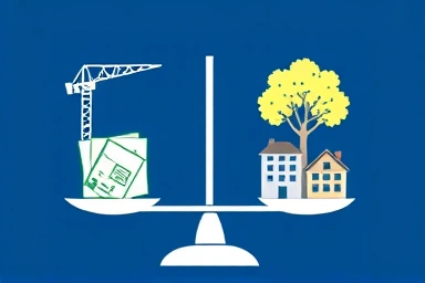 Balanced scale representing informed villa investment choice.