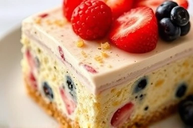 Healthy dessert made with a sugar substitute.