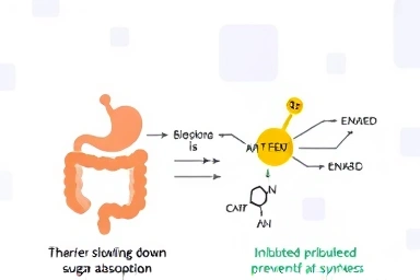 Mechanisms of carb blockers: absorption delay and fat synthesis inhibition