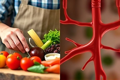 Dietary changes for healthy blood vessels and cholesterol management.