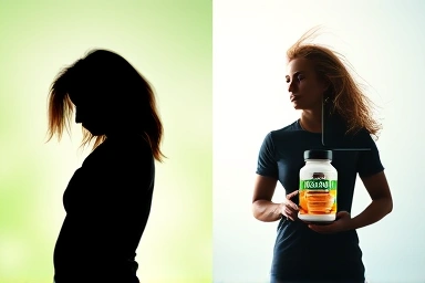 Diet hair loss solution with biotin