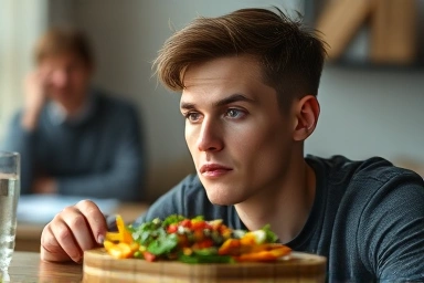 Overcoming diet nagging with determination and self-care.